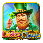 Golden four-leaf clover casino game